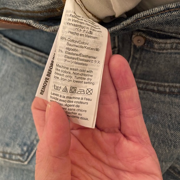 MADEWELL The Perfect Vintage Jean in Rosabelle Wash Comfort Stretch Edition - Picture 7 of 14